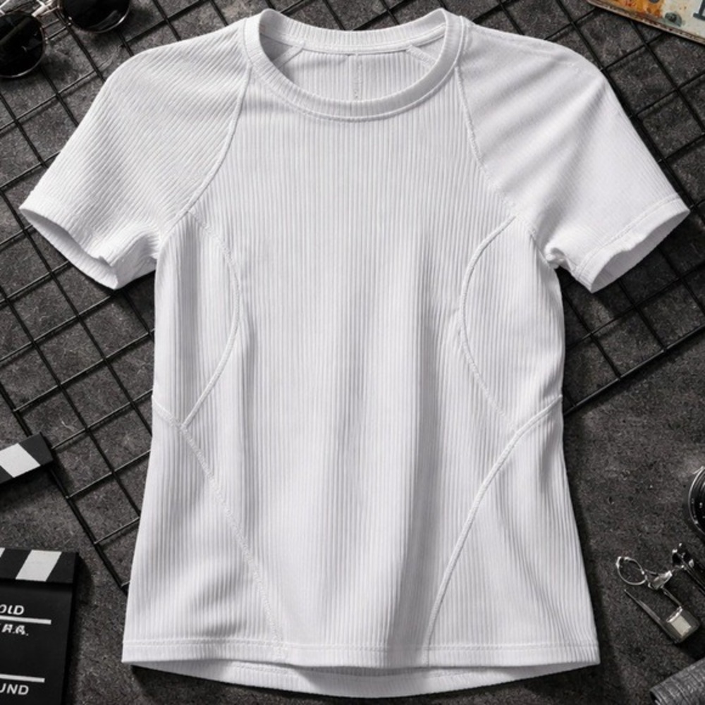 Spyder‎ White Activewear Shirt ladies size small